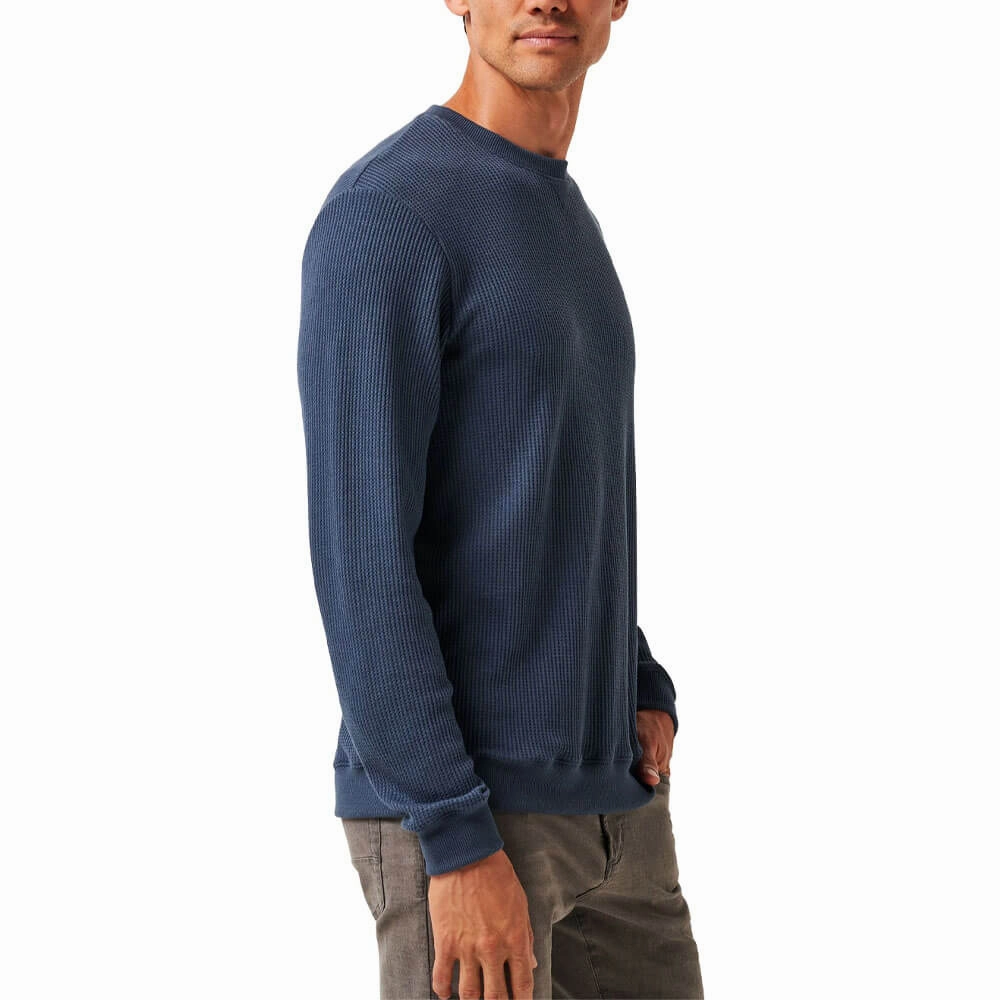 TravisMathew Nonrev Golf Sweater Mood Indigo/Vintage Indigo - SS25 Men