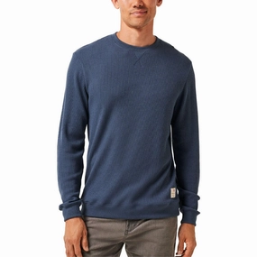 TravisMathew Nonrev Golf Sweater Mood Indigo/Vintage Indigo - SS25 Men