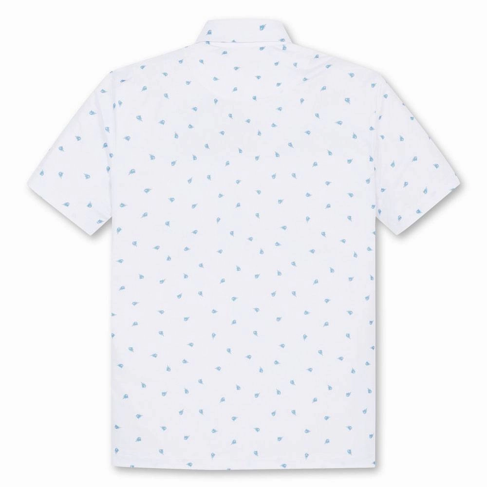 WAAC Fire WAACKY Golf Polo White - FW24 Men