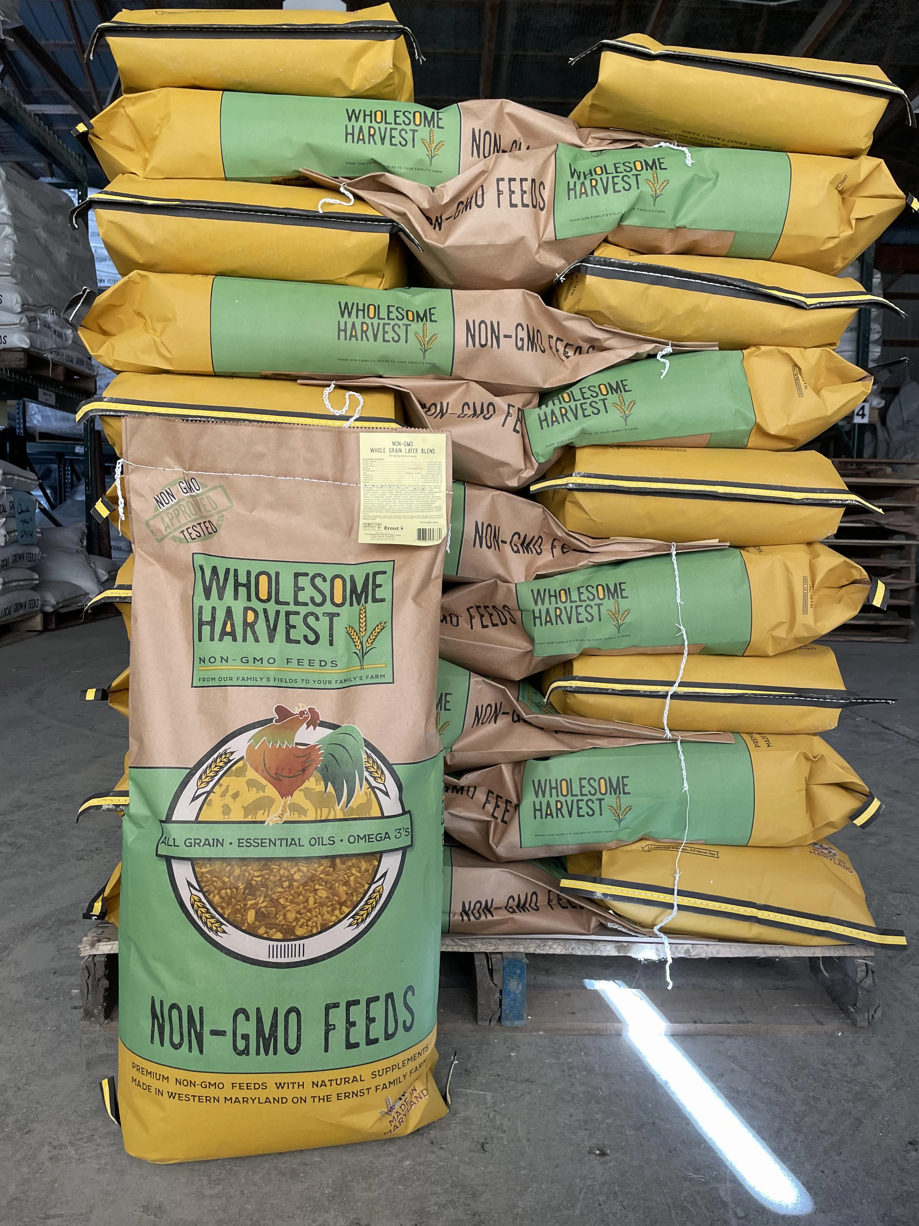 Wholesome Harvest Non-GMO Quail Layer 26% for laying Quail