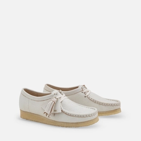 Women's Wallabee White Leather