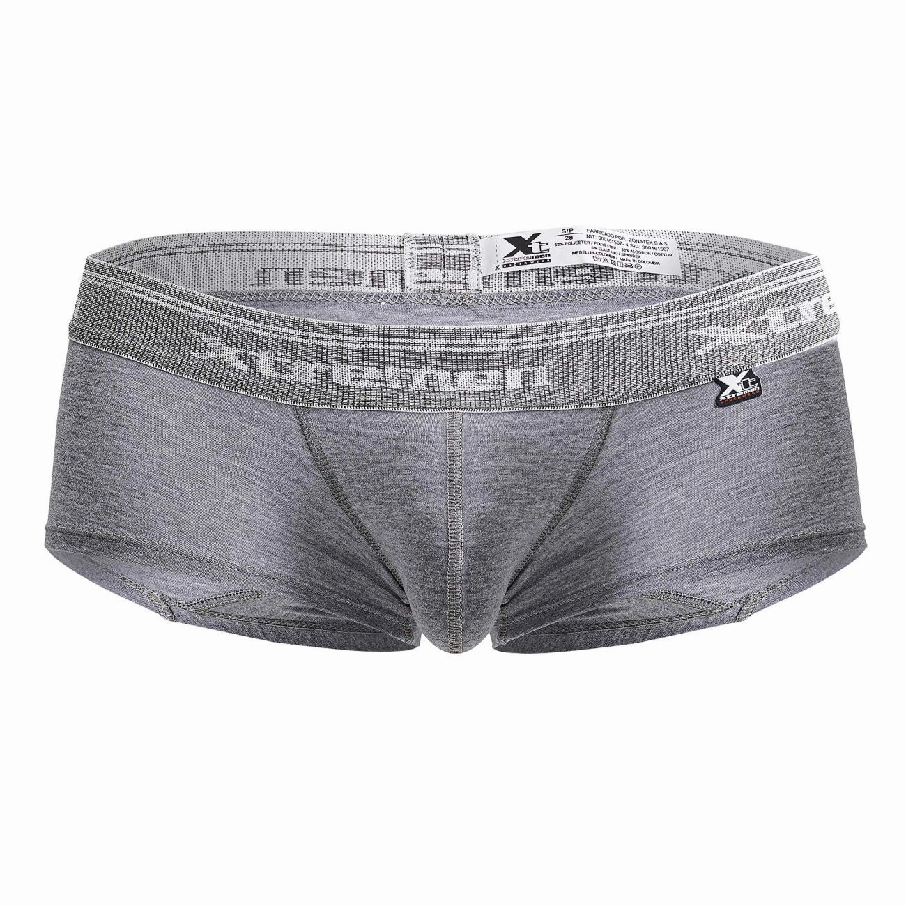 Xtremen 91205B Cotton Blend Trunks Color Jasper Gray